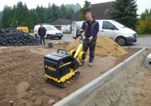 Omkeerbare Trilplaten Bomag BPR 35/42