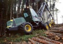 Oogstmachines Timberjack 1070