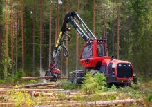 Oogstmachines Komatsu 911