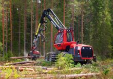 Oogstmachines Komatsu 911