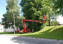 Knikarmhoogwerkers op rupsbanden SUP Spider S 24