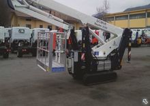 Telescoophoogwerkers op rupsbanden CELA Spyder 230
