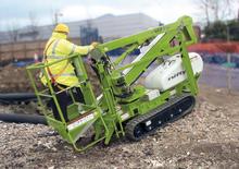 Knikarmhoogwerkers op rupsbanden Niftylift TD 120 T