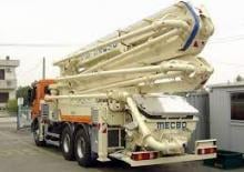 Op vrachtwagen gemonteerde betonpomp Mecbo AUT. P7. 150-44-5