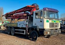 Op vrachtwagen gemonteerde betonpomp CIFA K3XL-36