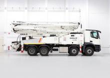 Op vrachtwagen gemonteerde betonpomp CIFA K42L