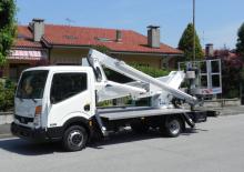 Telescoophoogwerkers op vrachtwagens Multitel HX 195