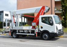 Telescoophoogwerkers op vrachtwagens Multitel MJ 226