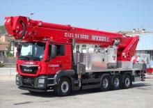 Telescoophoogwerkers op vrachtwagens Multitel MJ 700