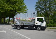 Telescoophoogwerkers op vrachtwagens Multitel MS 100 