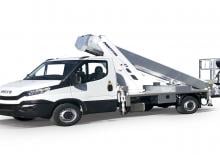 Telescoophoogwerkers op vrachtwagens Multitel MTE 270