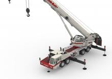 Op vrachtwagen gemonteerde telescoopkranen Link-Belt HTT-86110