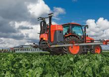 Opbouwveldspuiten Kubota XMS210 iXflow-E