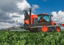 Opbouwveldspuiten Kubota XMS213 iXflow-E