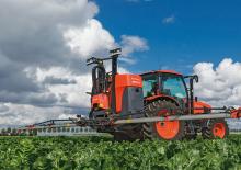 Opbouwveldspuiten Kubota XMS216 iXflow-E
