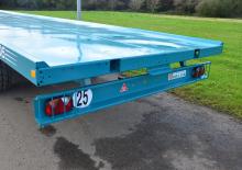 Open laadbak trailers Rolland RP 12006 CH
