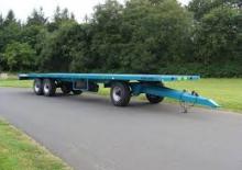 Open laadbak trailers Rolland RP 12006 LSP