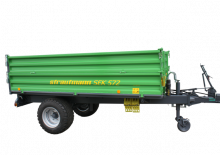 Open laadbak trailers Strautmann SEK 572