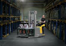 Pallet Stackers Sta op Rider Platform Jungheinrich ERC 214b