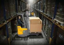 Pallet Stackers Sta op Rider Platform Jungheinrich ERC 216zi