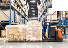 Pallet Trucks Staande Bestuurder Platform Linde ECR40