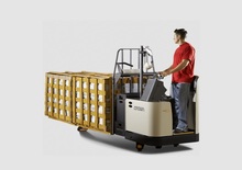 Pallet Trucks Staande Bestuurder Platform Crown PR 4500-60