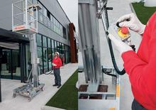 Enkele mast verticale hoogwerkers Faraone Elevah 70