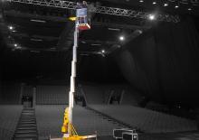 Enkele mast verticale hoogwerkers Haulotte QuickUp 12