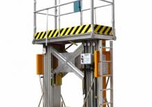 Enkele mast verticale hoogwerkers Leader APD 40