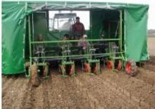 plantmachines Basrijs Deep planter 280 with rotating slotdigger axle