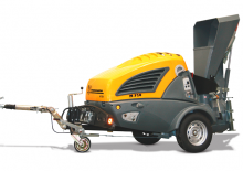 Pneumatische transportbanden Putzmeister M 720 DHB