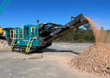 Puinrecyclinginstallaties Powerscreen Trakpactor 260