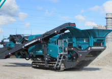 Puinrecyclinginstallaties Powerscreen Trakpactor 260SR