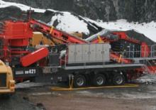 Puinrecyclinginstallaties Sandvik UH 421