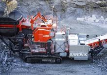 Puinrecyclinginstallaties Sandvik UJ640E