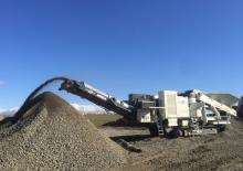 Puinrecyclinginstallaties Pilot Crushtec VS350E