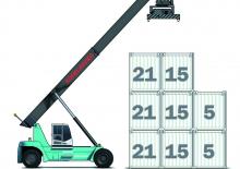 Reachstapelaar Konecranes SMV 2518 TC 3