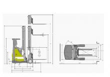 Reachtrucks Clark CRT 16 SE 2000