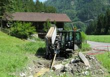 Horizontale Boren TRACTO-Technik Grundodrill 18 ACS