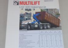 Roll-off kiepwagens Multilift LHZ 320.51
