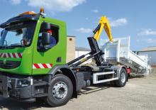 Roll-off kiepwagens Palfinger P 17 A 