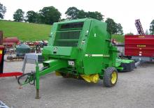 Ronde-balenpersen John Deere 545