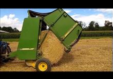 Ronde-balenpersen John Deere 550