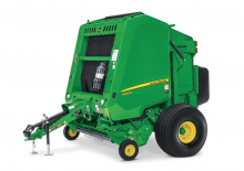 Ronde-balenpersen John Deere 560M
