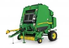 Ronde-balenpersen John Deere 854