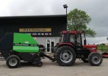 Ronde-balenpersen DEUTZ-FAHR MP 122