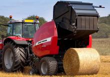 Ronde-balenpersen Massey Ferguson RB 4160V Classic 