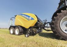 Ronde-balenpersen New Holland Roll Baler 125 Combi