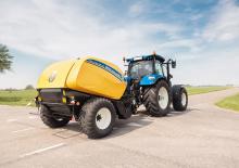 Ronde-balenpersen New Holland Roll Baler 125