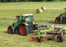 Ronde-balenpersen Claas Rollant 355 RC